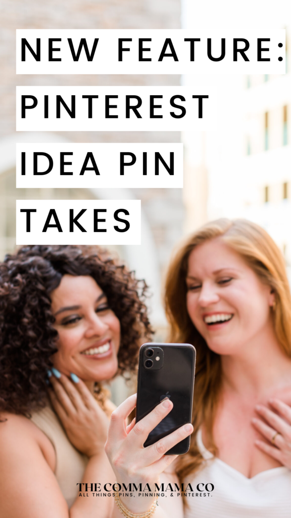 Have you seen the latest Pinterest Idea pin update? Pinterest Idea pins now have the option to do takes - your own version of pins that have already been posted. This is similar to their feature - tries - and will help grow your business on Pinterest!