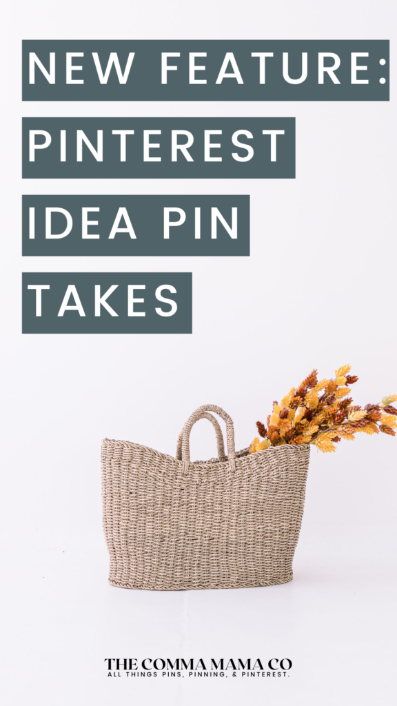 Have you seen the latest Pinterest Idea pin update? Pinterest Idea pins now have the option to do takes - your own version of pins that have already been posted. This is similar to their feature - tries - and will help grow your business on Pinterest!