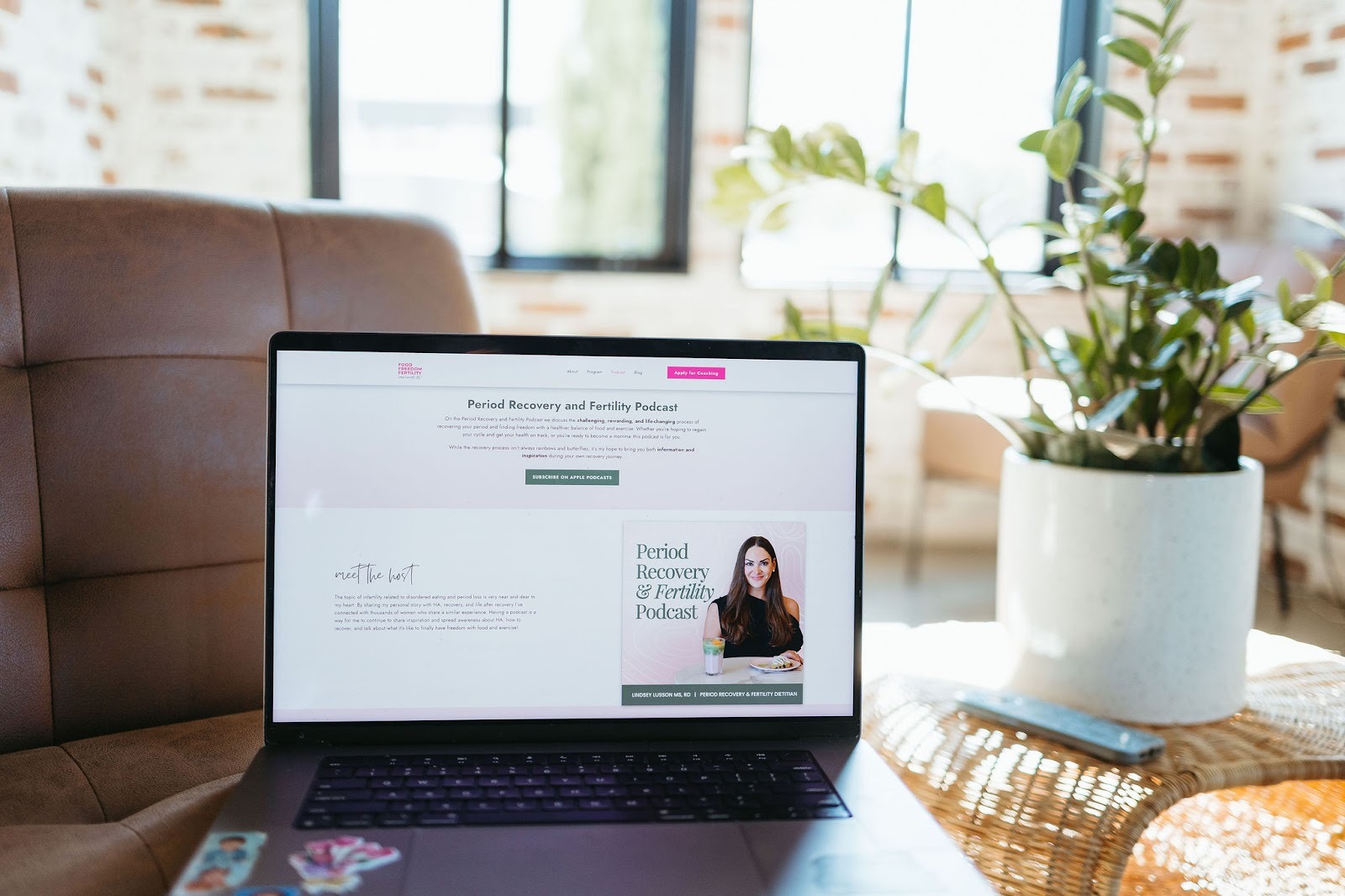 period recovery and fertility podcast case study growing 39% on google through turning podcast episodes into seo blog posts